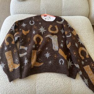 Zara Cowgirl Sweater